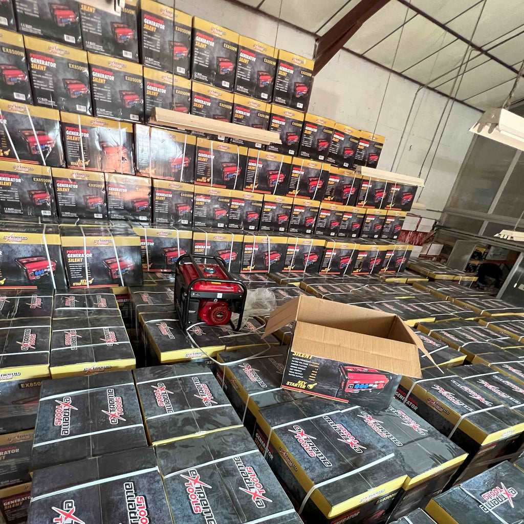 Generador a Gasolina 9500W ExtremeTools Trifásico | Alta Potencia Industrial