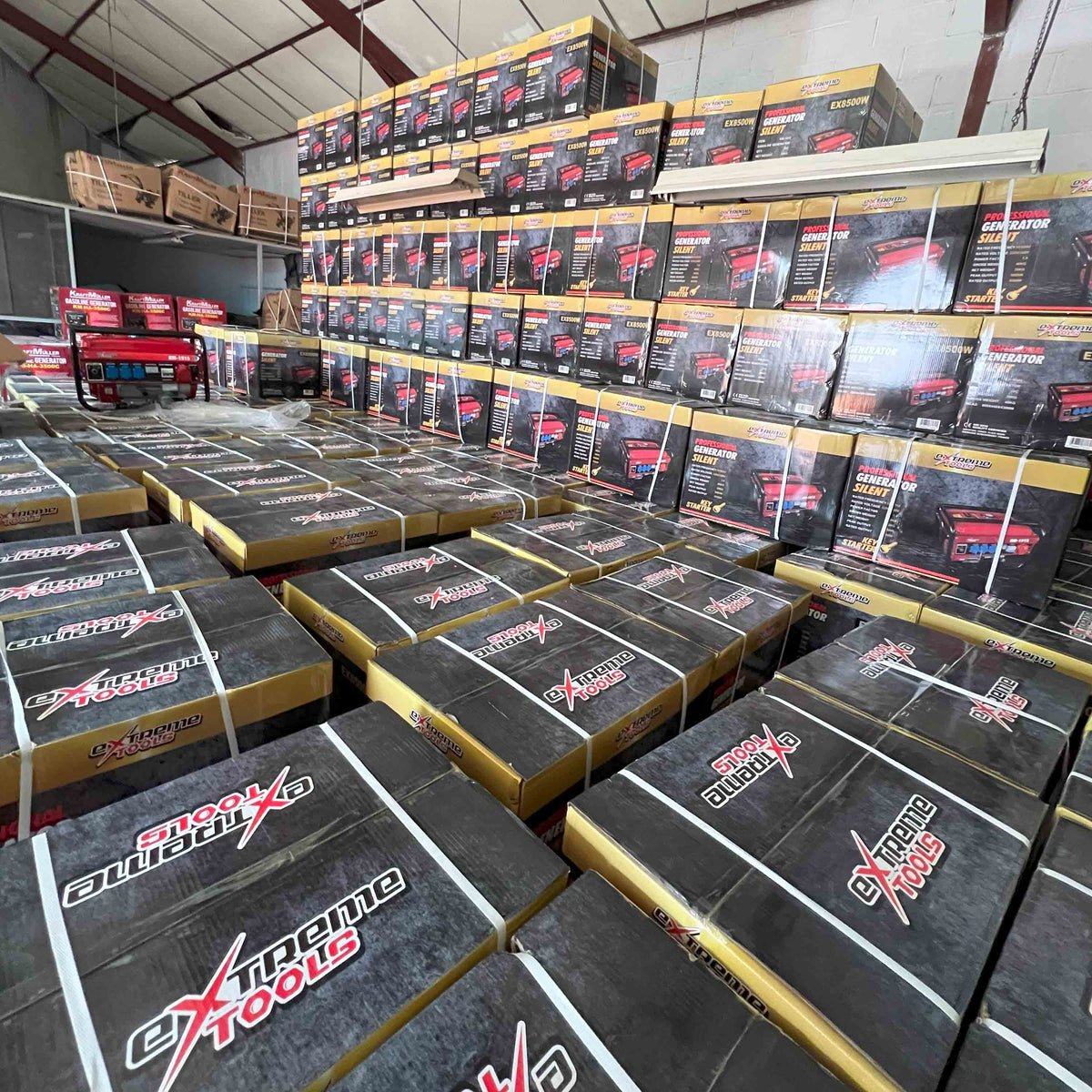 Generador a Gasolina 9500W ExtremeTools Trifásico | Alta Potencia Industrial