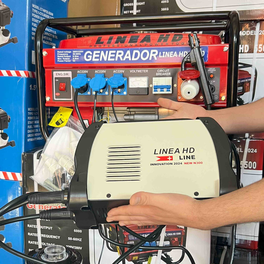 Generador de Gasolina LINEA HD 9500W – Potencia Profesional para Todo Hogar o Negocio