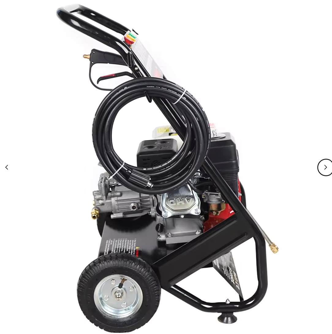 Hidrolimpiadora A Gasolina 3600 Psi / 250 Bares - Motor 4 Tiempo, 5 Boquillas | Calidad Profesional