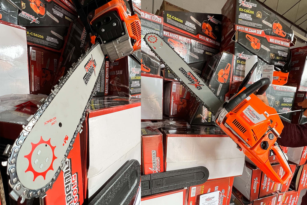 Motosierra A Gasolina ExtremeToolsPro 62Cc | Calidad Profesional