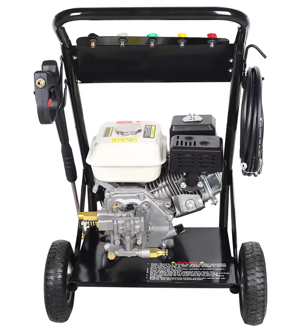 Hidrolimpiadora A Gasolina 3600 Psi / 250 Bares - Motor 4 Tiempo, 5 Boquillas | Calidad Profesional