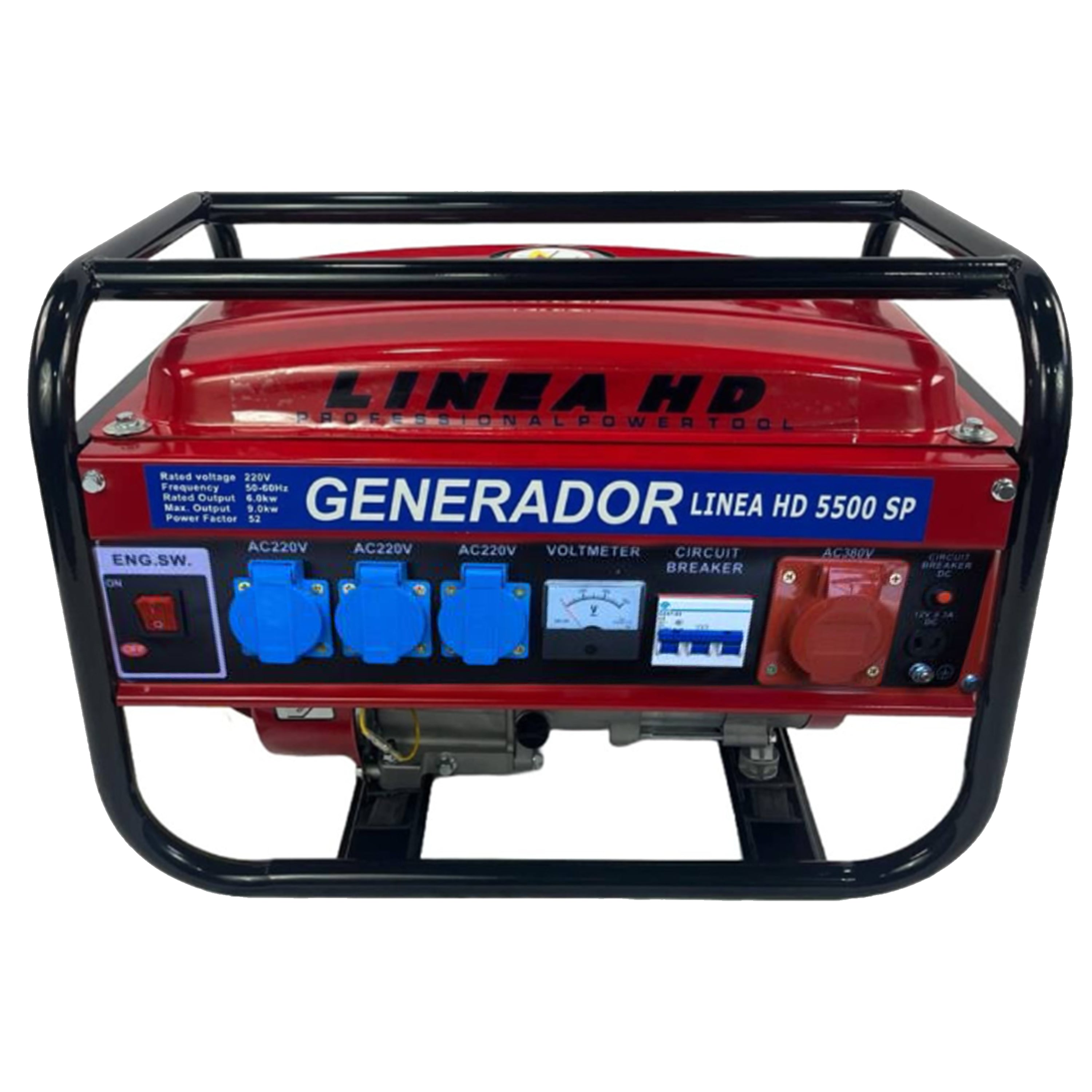 Generador de Gasolina LINEA HD 9500W – Potencia Profesional para Todo Hogar o Negocio