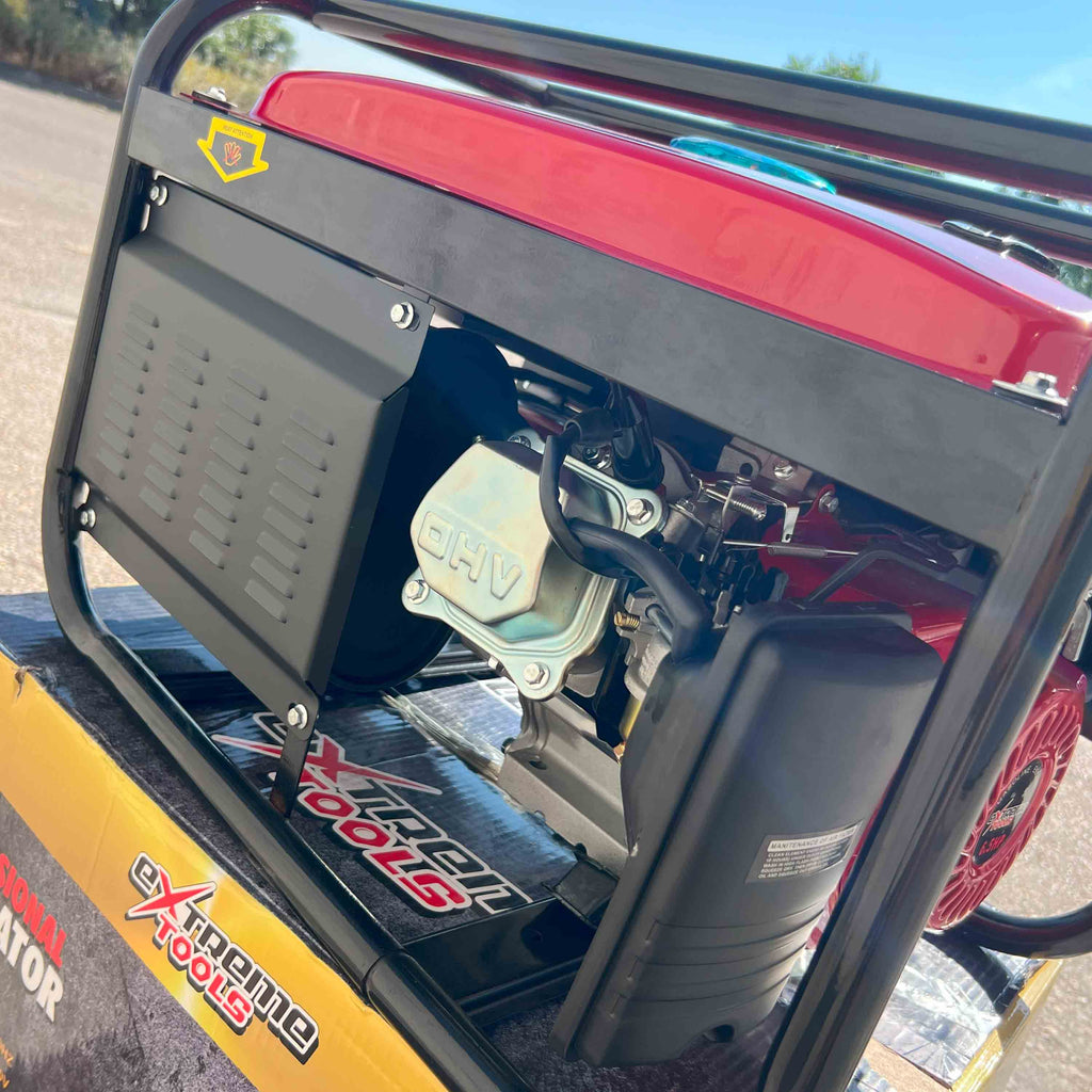 Generador a Gasolina 9500W ExtremeTools Trifásico | Alta Potencia Industrial