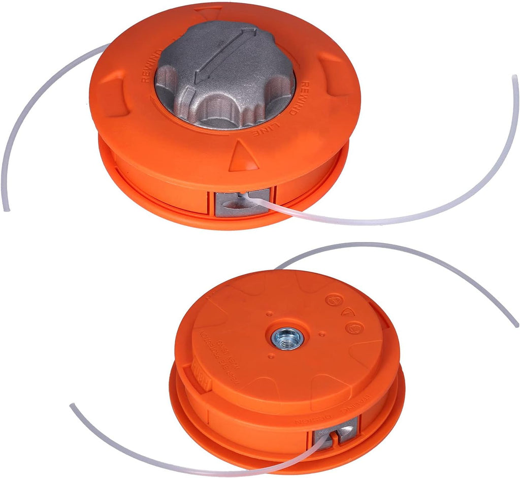 Desbrozadora de Gasolina Corte Profesional Linea hd motor 2 tiempos de 43cc y 2,41cv con dos sistemas de corte: un cabezal de hilo y otro con disco de 3 puntas