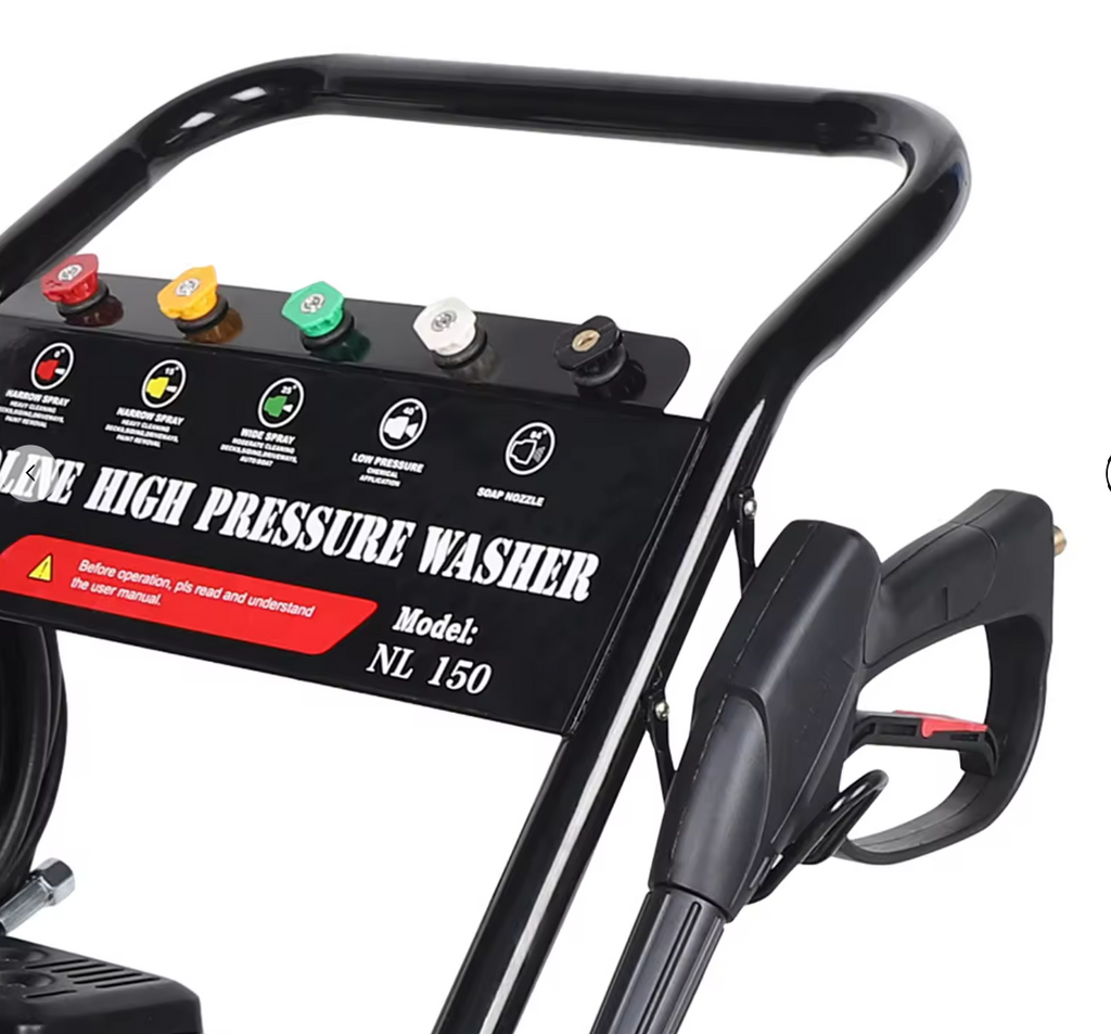 Hidrolimpiadora A Gasolina 3600 Psi / 250 Bares - Motor 4 Tiempo, 5 Boquillas | Calidad Profesional