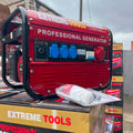 Generador a Gasolina 9500W ExtremeTools Trifásico potencia profesional
