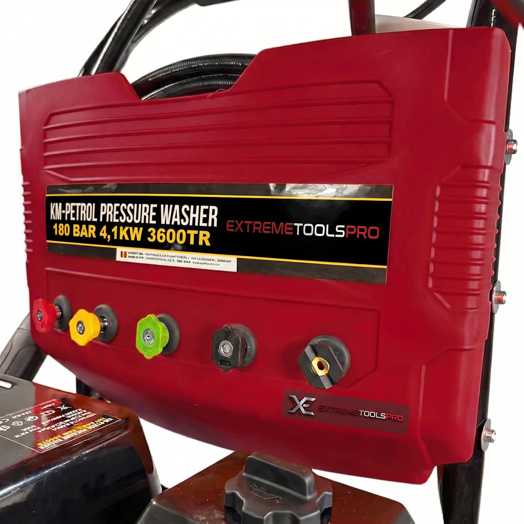 Hidrolimpiadora A Gasolina 3600 Psi / 250 Bares - Motor 4 Tiempo, 5 Boquillas | Calidad Profesional