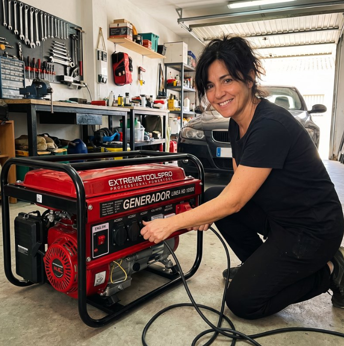 Generador a Gasolina 9500W ExtremeToolsPro Trifásico | Alta Potencia Industrial