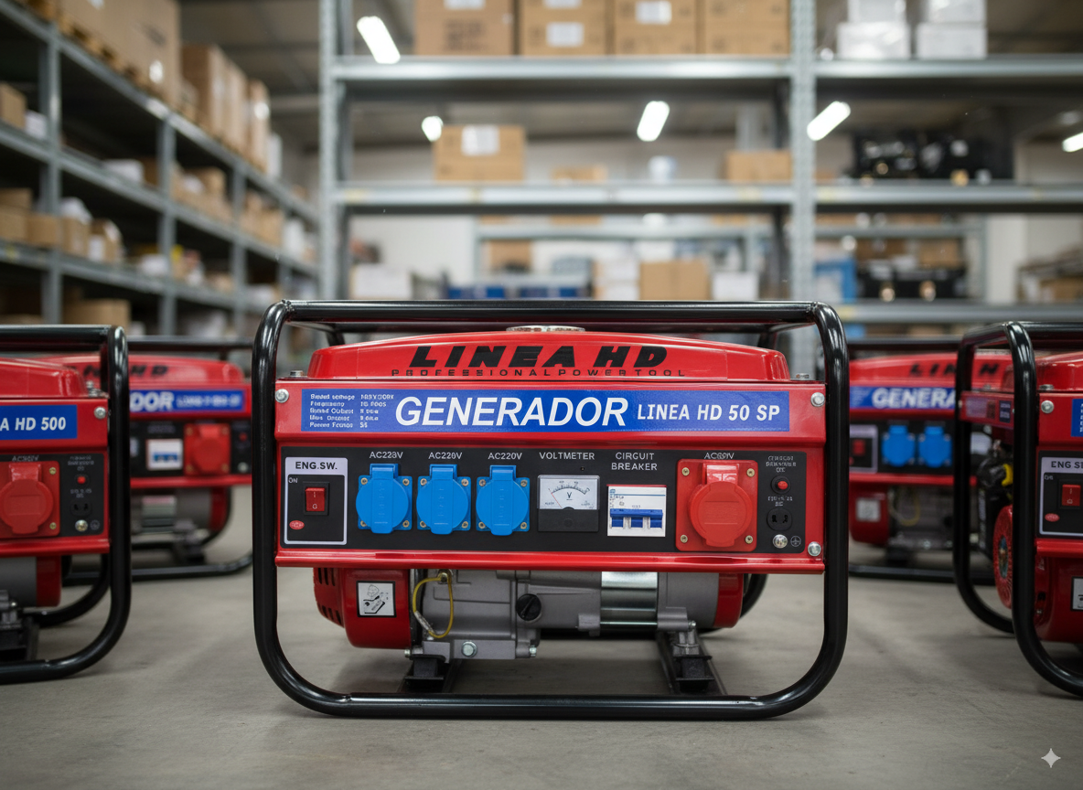 Generador de Gasolina LINEA HD 9500W – Potencia Profesional para Todo Hogar o Negocio