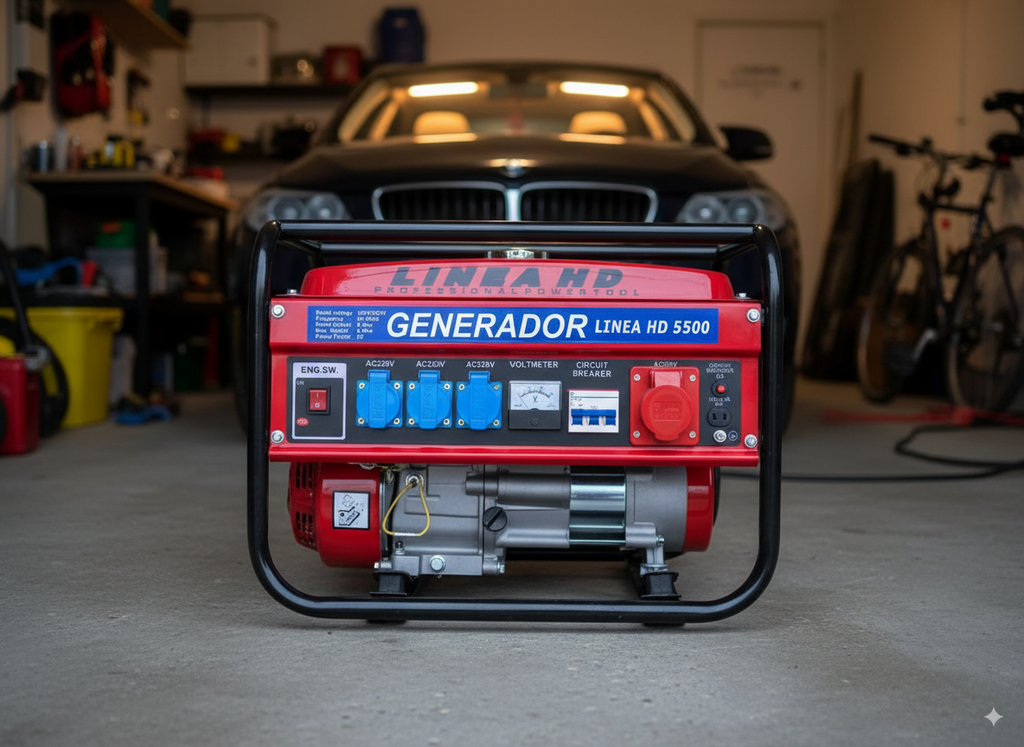 Generador de Gasolina LINEA HD 9500W – Potencia Profesional para Todo Hogar o Negocio