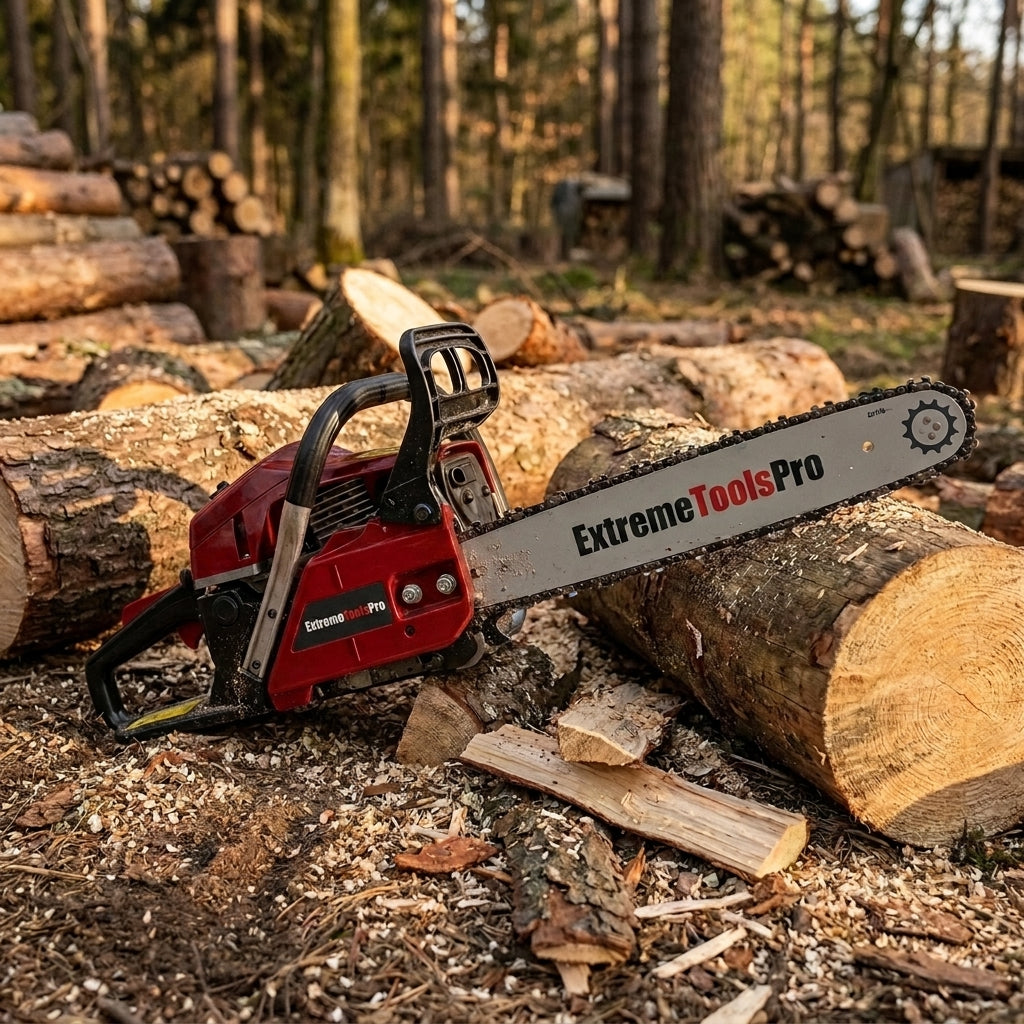 Motosierra A Gasolina ExtremeToolsPro 62Cc | Calidad Profesional