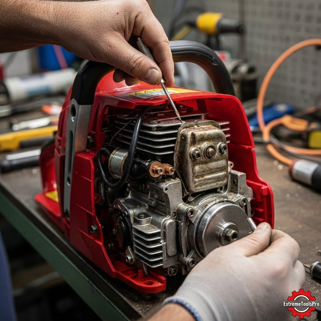 Motosierra A Gasolina ExtremeToolsPro 62Cc | Calidad Profesional
