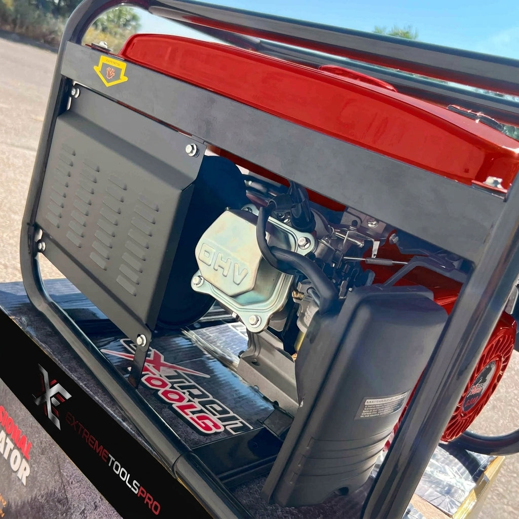 Generador a Gasolina 9500W ExtremeToolsPro Trifásico | Alta Potencia Industrial