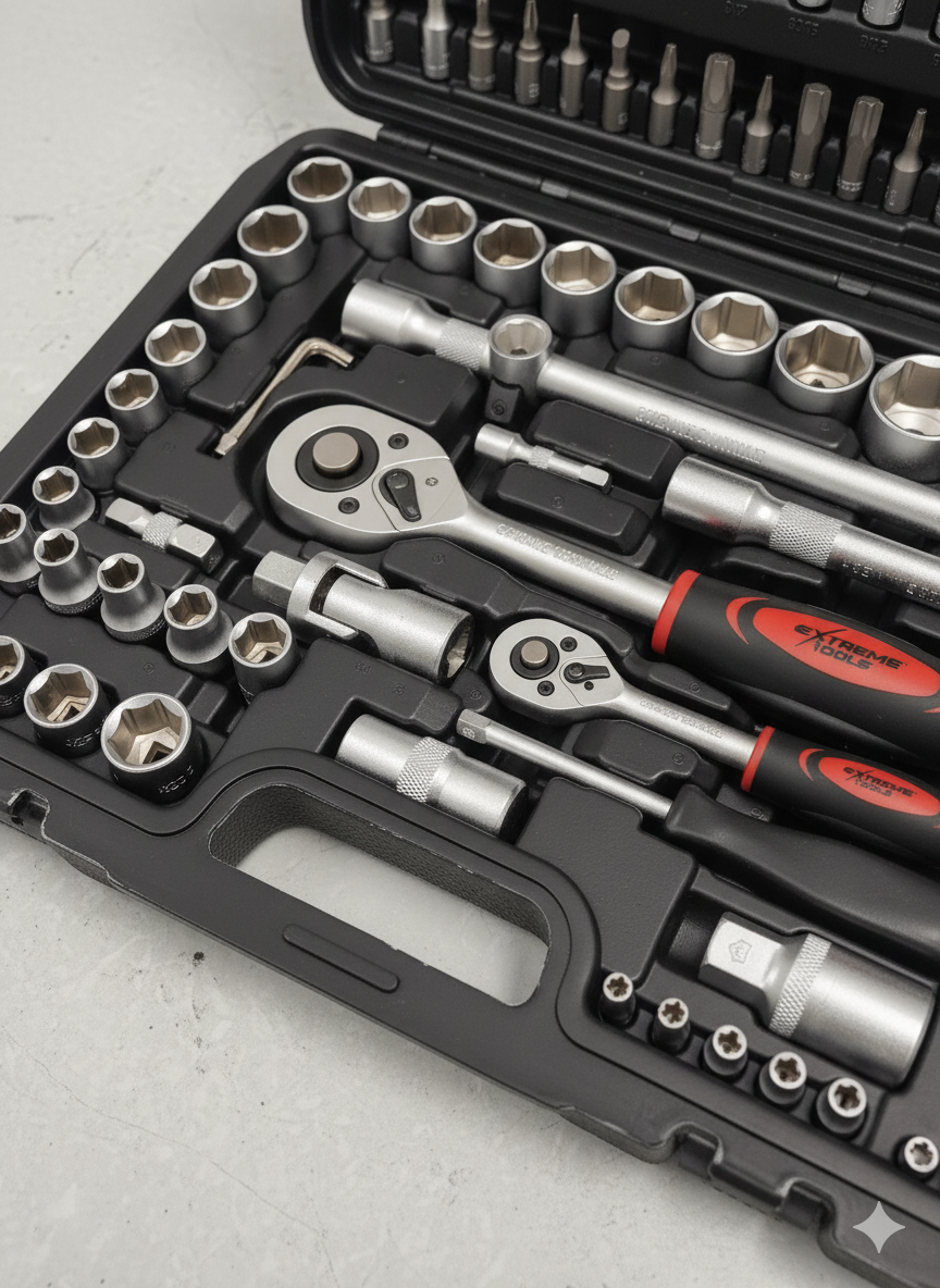 Juego de herramientas de 108 piezas Extreme tools