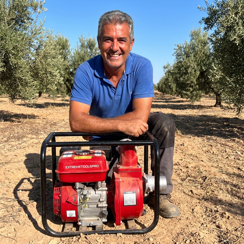 Bomba De Agua A Gasolina  De 3 Pulgadas  6.5Hp 4.8Kw De Potencia Motor De 4 Tiempos | Calidad Profesional