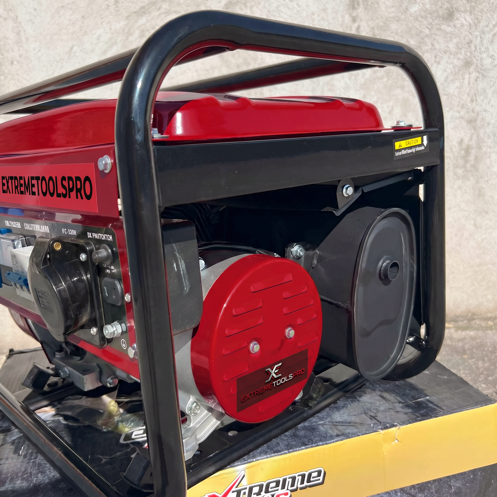 Generador a Gasolina 9500W ExtremeToolsPro Trifásico | Alta Potencia Industrial