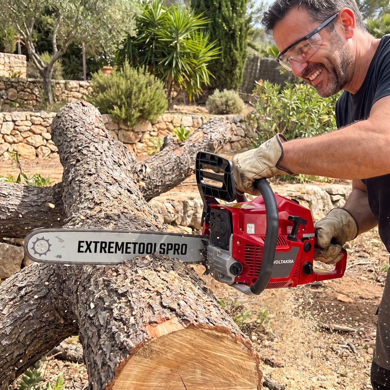 Motosierra A Gasolina ExtremeToolsPro 62Cc | Calidad Profesional