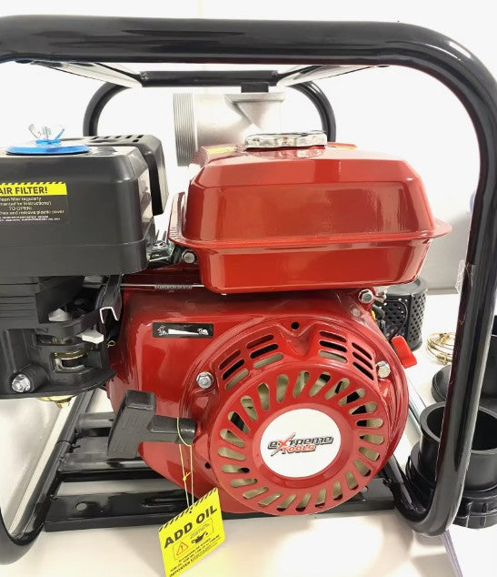 Bomba De Agua A Gasolina  De 3 Pulgadas  6.5Hp 4.8Kw De Potencia Motor De 4 Tiempos | Calidad Profesional